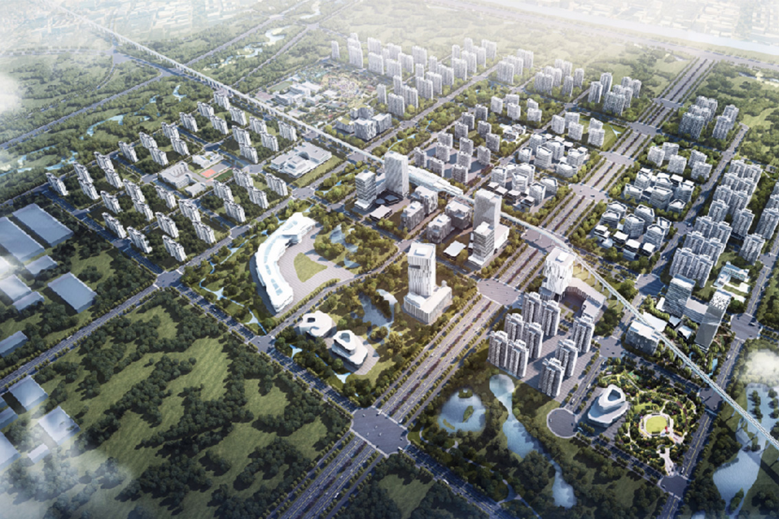 广场景观--烟台市福山区高铁新城片区开发项目