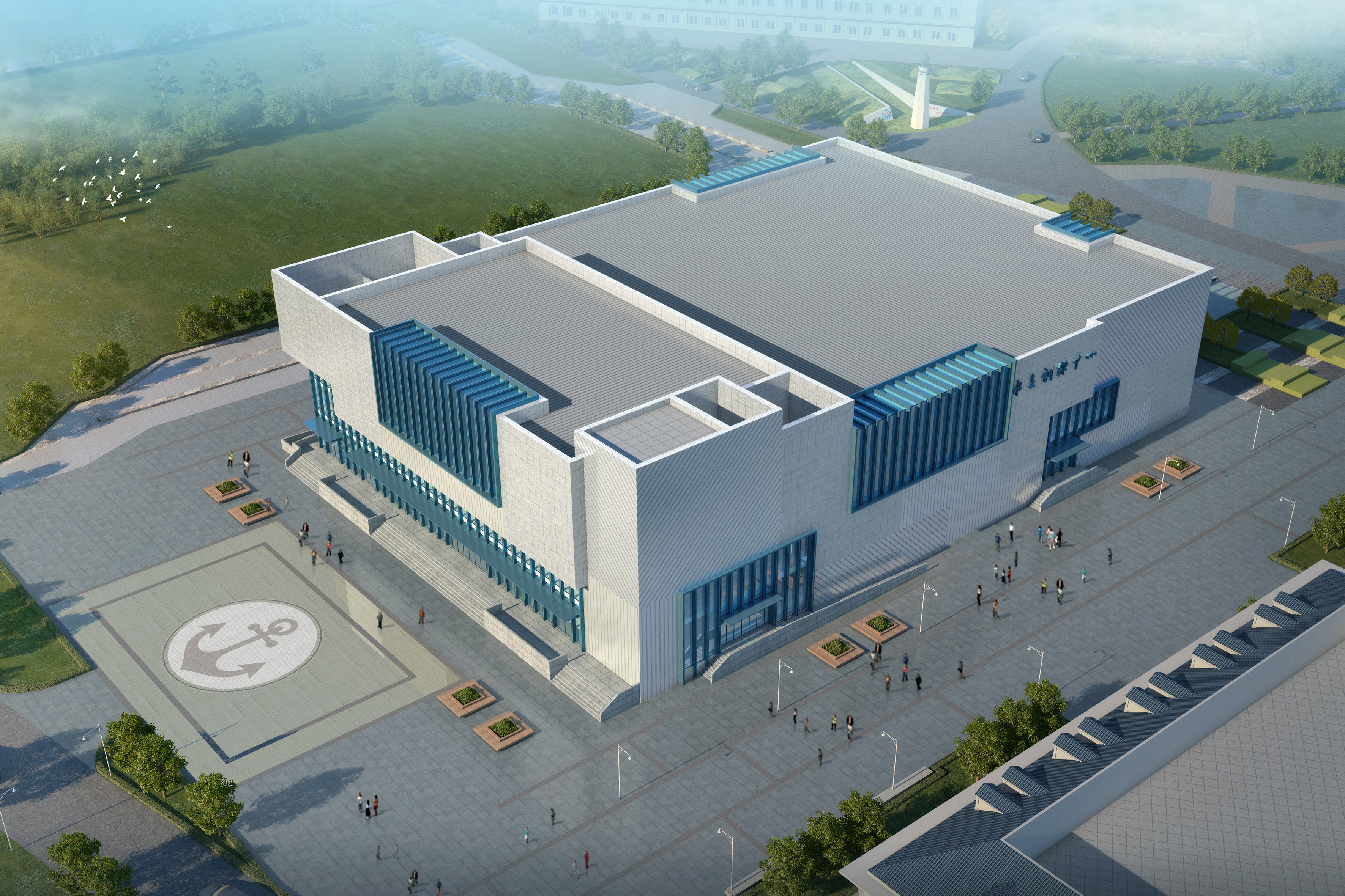 教育建筑--天津海运职业学院水上训练中心项目