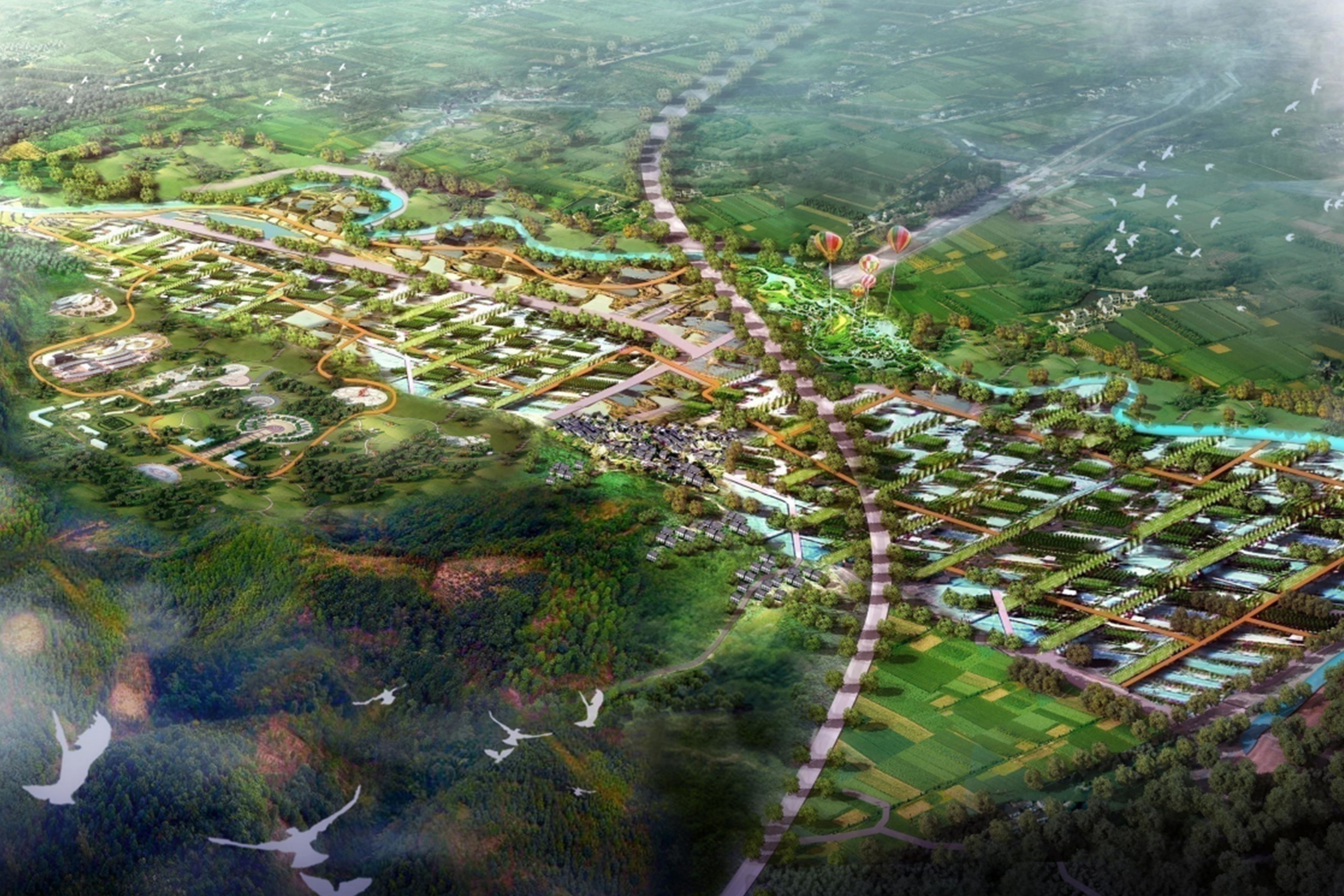 南京市浦口区九峰山田园综合体项目（勘察设计）